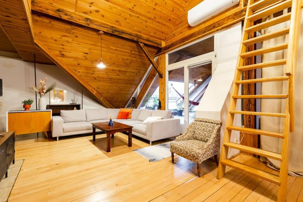 Rooftop 180M2 Loft With Private Sauna, Bratislava Luaran gambar